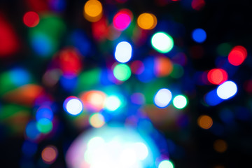 Abstract Light Bokeh beautiful background.