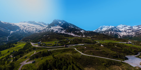 Simplon Pass, Swiss Alps, Switzerland, June 2019