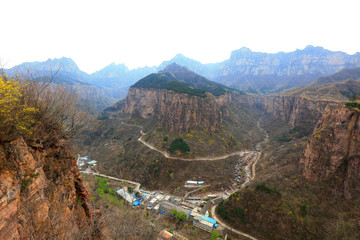 Wanxian mountains scenery, China