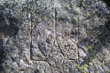Old European Petroglyph