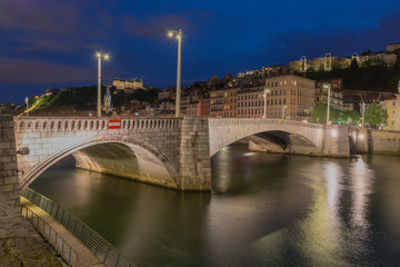 Un pont de Lyon