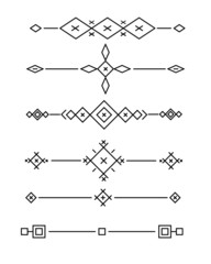 Vector set of calligraphic and  graphic design elements (text divider, pattern, monogram, curlicues, flower) for page decoration, Greeting Cards (wedding, Valentine's day, birthday, holidays).