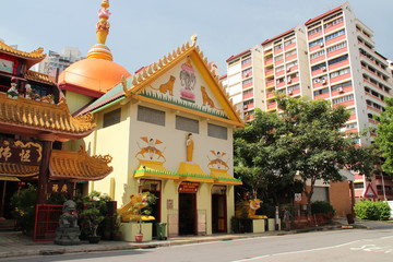 buddhist temple (Sakya Muni Buddha Gaya) in singapore