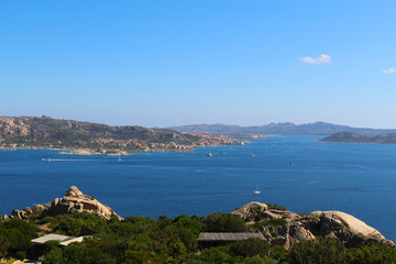 View at Maddalena Island, Sardinia