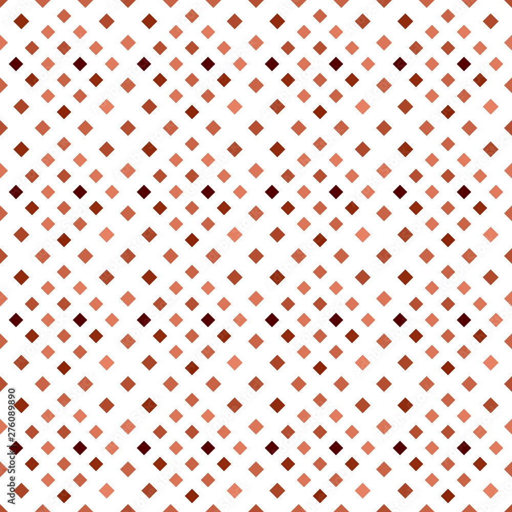 Aufkleber seamless geometrical square pattern background - abstract vector illustration from squares
