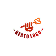 Food and drink Logo or Restaurant symbol for Cafe and any business