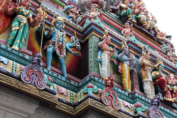 hindu temple (Sri Veeramakaliamman) in singapore