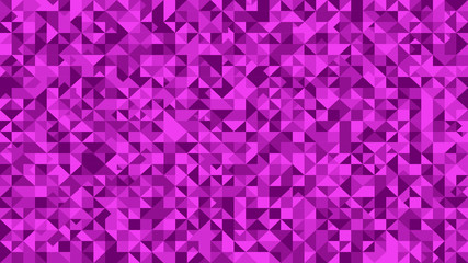 Fototapeta premium Purple abstract triangle pattern background - polygonal vector graphic