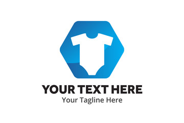 unique baby simple logo creative design in flat style with color . baby logo creative design for identity and shop