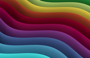 background wave design abstract geometric multicolor