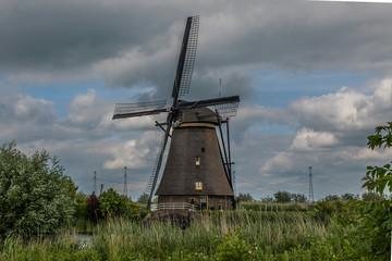 Windmühlen Weltkulturerbe Kinderdijk Süd Holland