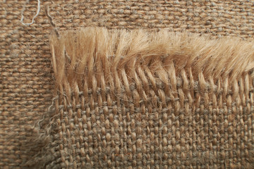 Texture canvas fabric as background