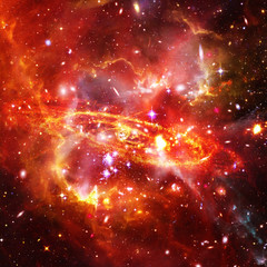 Galaxy and stars. The elements of this image furnished by NASA.