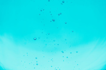 bubbles in the water. colored background. watercolor