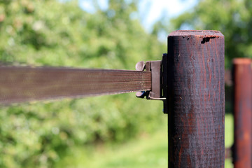 Clôture électrifié