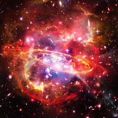 Galaxy and stars. The elements of this image furnished by NASA.