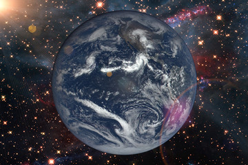 Spectacular planet earth. The elements of this image furnished by NASA.