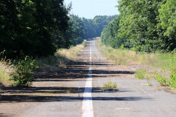 Paysage post-apocalyptique en belgique sur la A601