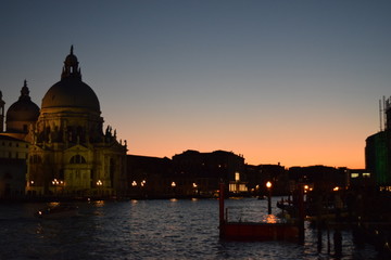 Fototapeta na wymiar Venezia sunset