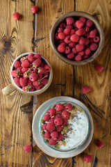 Natural diet yoghurt