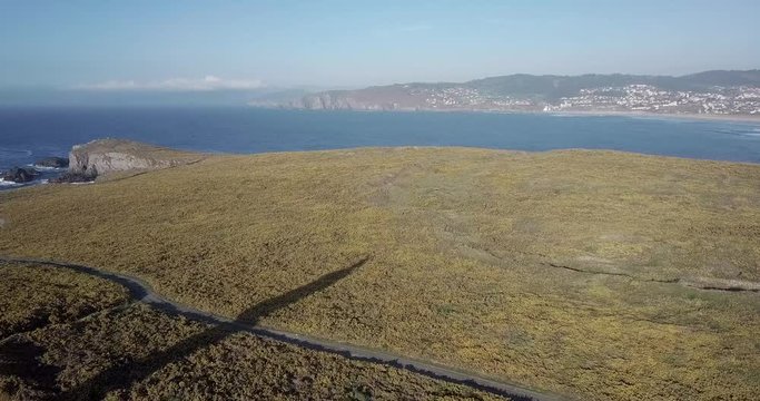 The rocky coast of the Galician sea close to  A Coru&ntilde;a n8