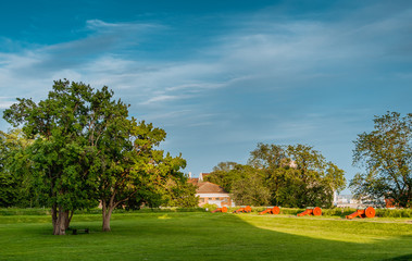 Stare armaty na zamku