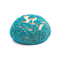 cake tasty food isolated blue