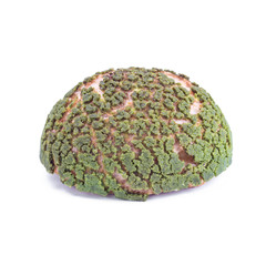 cake tasty food isolated green