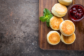 Cottage cheese pancakes