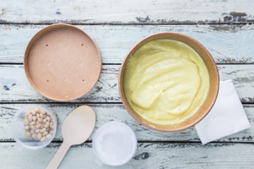Cauliflower soup puree