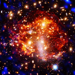Galaxies. The elements of this image furnished by NASA.