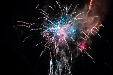 Firework in Tivoli, Copenhagen