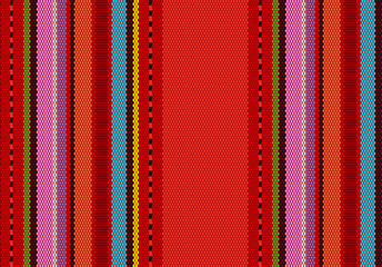 detail background with mexican color. texture pattern for continuous replicate. mexican rug pattern. - obrazy, fototapety, plakaty