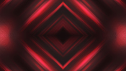 Dark abstract futuristic background. Neon lines glow. Neon lines, shapes. Red glow