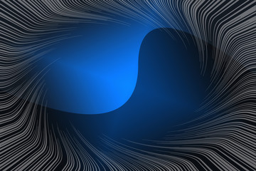Obraz premium abstract, blue, design, wave, art, pattern, line, illustration, backdrop, texture, wallpaper, soul, geometry, light, lines, concept, curve, white, graphic, waves, shape, digital, technology, fractal