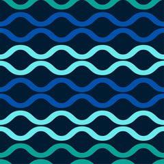 Wave seamless pattern