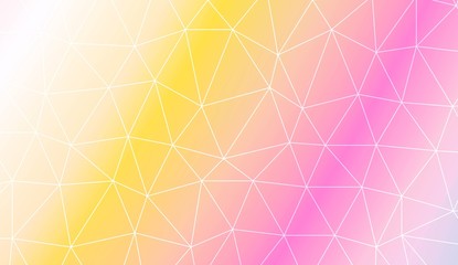 Triangular style. Modern design for you business, project. Vector illustration. Creative gradient color.