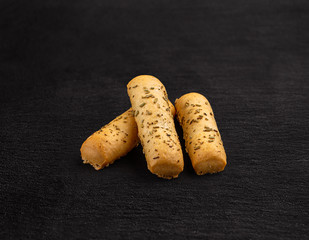 Bread sticks with dried herbs