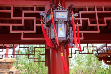 Fotobehang Chinese traditional style lanterns © YuanGeng