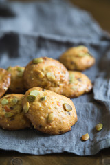 Fresh Homemade Pumpkin Seed Cookies