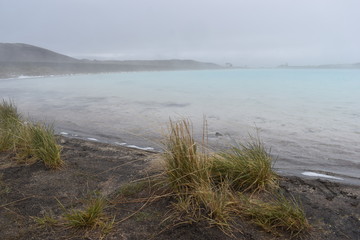Beautiful Myvatn Lake in Iceland