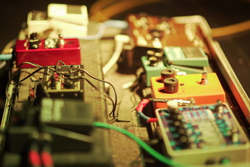 PEDALERA DE GUITARRISTA