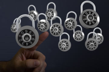 security data code digital concept