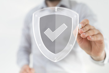 security data code digital in hand