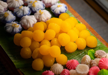 Thailand traditional desserts