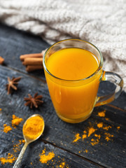 Autumn Golden turmeric tea for colds