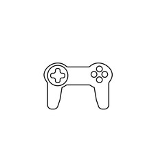 Joystick icon. Game controller sign