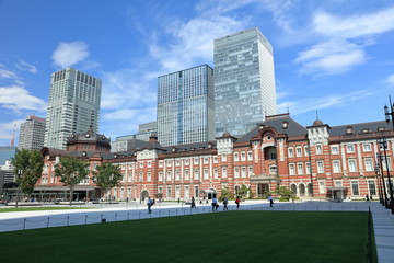 Naklejka premium 東京駅