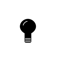 Bulb icon. Creative idea symbol
