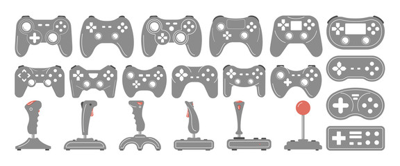 gamepad icon set.